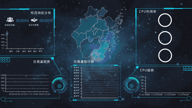 設(shè)備生產(chǎn)數(shù)據(jù)vr可視化，實時數(shù)據(jù)展示！